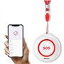 SINGCALL Tuya WiFi Smart SOS Alarme de Bouton d'urgence pour Le téléavertisseur handicapé Système