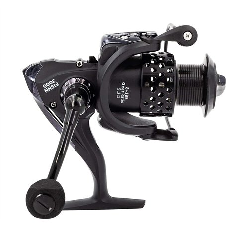 FISHN Reel 3000 Moulinet - idéal pour Toute Canne avec Un Poids au Lancer Compris Entre 20-100gr ou comme Barre de remorquage