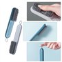 2 brosses à linge et 2 brosses de lavage pour chaussures avec 2 crochets adhésifs, brosse à ongles à poils durs, brosses ménagèr