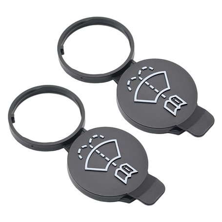 Lot de 2 couvercles de flacon pulvérisateur en verre