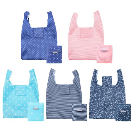 Sacs à Provisions Imprimés 5 Pièces