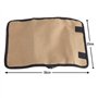 iwobi Trousse à Outils,Pliable Enroulable Poches Rouleau Trousse Outillage
