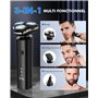 ETROBOT Rasoir Electriques Hommes, 3D Tondeuse Barbe Homme- Rasoirs Électriques Homme avec Rechargeable Base -Rasoir Humide/Sec