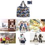 JJiaoLinin Sac à provisions pliable,52 × 40cm Sacs à Provisions Réutilisables Sac Shopping Léger Sachet à Main pour Achats, les