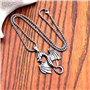 southbankstore Collier personnalisé en forme de dragon féroce avec pendentif en forme de dragon, Zinc
