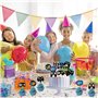 Décoration Gâteau Anniversaire Thème Jeu Vidéo, 13 Cake Toppers Gaming, Décorations Thème Consoles, Joyeux Anniversaire, Toppers