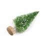 ILOVE DIY Lot de 10 Sapin de Noel Artificiel Mini Arbre de Noël Miniature Decoration Table Intérieur (Vert, Hauteur 4.5cm)