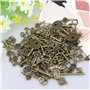 150 Pièces Clés Vintage Decoration Mélangé Vieux Bronze Cle de Meuble Vintage Clé pour Décoration Mariage Antique Décoratif Coll