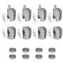 Relota 8 Pièces Roulette Porte Coulissante Douche 23mm
