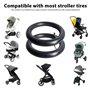 Chambre a Air, 4 Pcs Chambres à Air, Tube Intérieur de Remplacement de Poussette, Chambre a Air Trotinette Electrique avec Valve