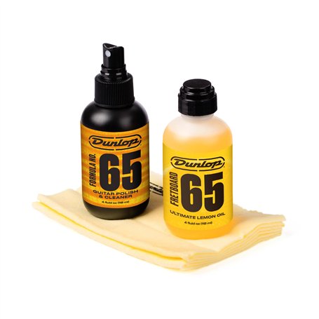 JIM DUNLOP | 6503 System 65 Kit de nettoyage pour corps et clavier guitare