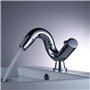 Aimadi Robinet Mélangeur Mitigeur Robinet Bain Rotatif orientable lavabo mitigeur lavabo lavabo salle de bain chrome