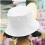 byou Chapeau Pêche,Chapeau de Seau Coton doux et Polyester Unisex Bords Arrondis Chapeaux Sun pour L’extérieur Les Jeux de Guerr
