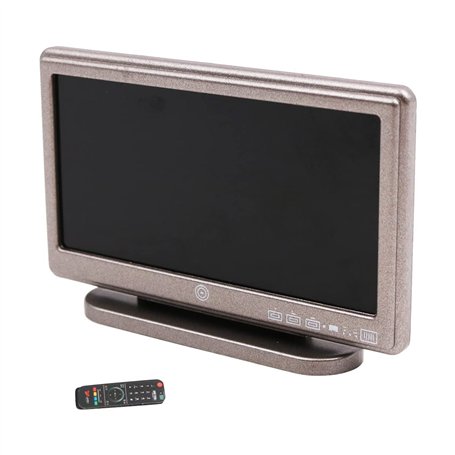 WANGCL Télévision miniature 1/12 avec télécommande pour meubles Barbie House Accessoires pour maison de poupée