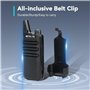 Retevis RT622 Talkie Walkie, Mini Professionnel Talkie Walkie, PMR446 sans Licence, VOX Squelch, Rechargeable Talkie Walkie Long