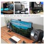 TOOSOAR Paire Support Enceinte Fer Bureau, Support Enceinte Monitoring, pour Pieds d'Enceintes De Moniteur De Studio, Petites et