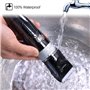 Hatteker Tondeuse Cheveux Tondeuse Barbe Professionnelle Electrique avec Ecran LCD Sans Fil USB Rechargeable Imperméable