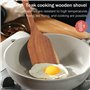 Ustensiles de Cuisine bois de,7 pièces Ustensiles de Cuisine en teck,comprenant un Ensemble de Cuillère en bois Cuisine,une Spat