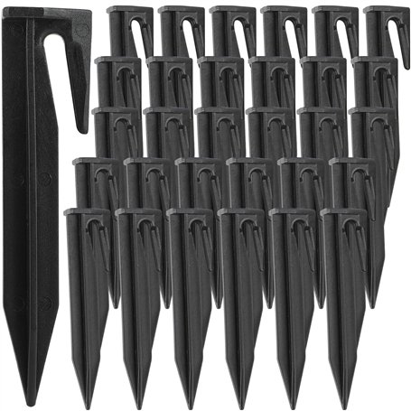 Piquet fil robot tondeuse – de terre pour robot tondeuse – Crochet de terre – lot de 100 – compatible avec différents modèles de