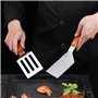KLAQQED Spatule Cuisine Spatule Inox Spatules Spatule Cuisine Inox Ustensiles De Cuisine Inox Spatule Plancha Ustensiles Barbecu