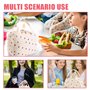 Sac Isotherme Repas Pour Homme Femme Enfant, Lunch Bag à Déjeuner Fraîcheur pour Femme, Sac à Lunch Isolé En éTanche réutilisabl