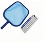Épuisette de Surface pour Piscine Épuisette Piscine 160cm Épuisette pour Aquarium avec Perche Télescopique Réglable pour Nettoye