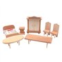 CENPEK Mobilier de maison de poupée à l'échelle 1:12 - Meubles miniatures en bois - Accessoires pour maison de poupée - Modèle d
