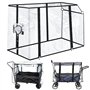 Chariot Protection de Pluie pour Chariot Pliable avec Toit