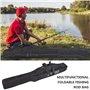 Fourreau Canne A Peche, Sac De Peche 3 Couches, 150cm Sac De Canne À Pêche Portable, Canne À Pêche Moulinet Sac A Dos Peche, Acc