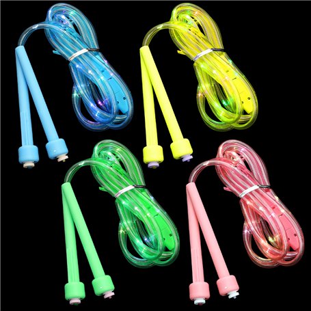 4 Pièces Corde à Sauter Lumineuse à LED