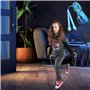 4 Pièces Corde à Sauter Lumineuse à LED, Corde à Sauter LED, Corde a Sauter Reglable, Trois Modes D'éclairage, Jump Skipping Rop