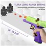 Pistolet Jouet Automatique pour Enfants – Mécanique avec Éjection de Douilles, pour Filles et Garçons