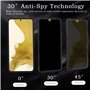 [2 Pièces] Verre Trempé Anti-Espion pour Samsung Galaxy S22 Plus/S23 Plus, Protecteur D'écran de Confidentialité, 9H Dureté Film