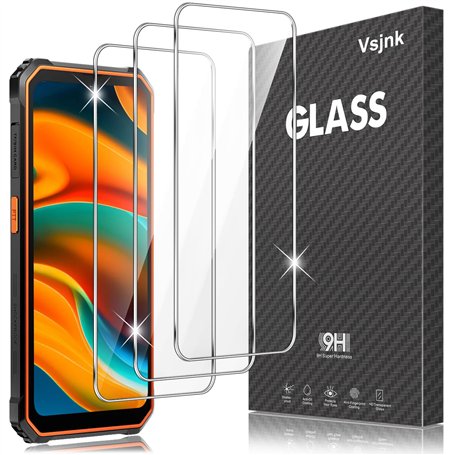 Vsjnk Verre trempé Compatible avec Blackview BV4800 / BV4800 Pro Film protection ecran
