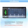 ENEGON Chargeur de Piles Universel – Chargeur Intelligent pour Piles Rechargeables AA/AAA/C/D/9V NiMH/NiCD – avec Écran LCD, Cha
