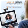 Web cam webcams et equipement voip Webcam 1080p avec Microphone USB Plug and Play