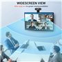Vinmooog Webcam pc Webcam Streaming Camera pc,Web cam webcams et equipement voip Webcam 1080p avec Microphone USB Plug and Play