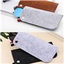 NTCL Niuhong 4 Pcs Étui Lunettes Portable Souple Housse Protection Lunettes Organisateur Lunettes Sac à Lunettes En Feutre Poche