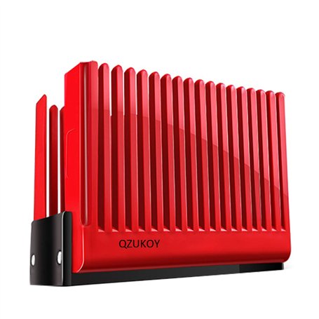 QZUKOY Trancheuse à pain pliable pour toast et gâteaux - Coupe uniforme pour pain fait maison