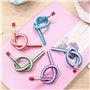 Firschoie 25 Pièces Crayons Souples Flexibles mit Gomme, Crayons de Courbure Magiques, Durable Crayon Flexible, Crayon de Couleu