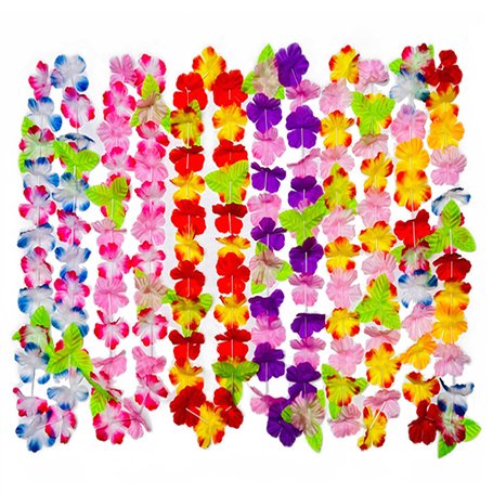 JAADU 30 Pièces Collier de Fleurs Hawaienne