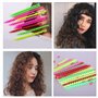 TogtherKings Bigoudis Spirale Sans Chaleur Magic Coiffeur Rouleaux De Cheveux Salon Outils Tige En Plastique Longue Kit Coiffure