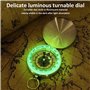 DARENYI Boussole de Navigation Randonnée Boussole Lumineuse Boussole de Poche en Métal pour Camping en Plein Air Navigation, Ori