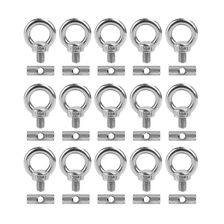 AstarFavor 15 pièces Butée pour Rail Passepoil INOX