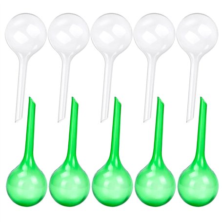 KAYSENSUK 10 pièces Boules D'arrosage Automatique Matériel d'Arrosage Automatique en PVC pour Plantes Plante Arrosage Ampoules B