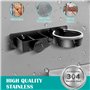 Inoxydable Porte Seche Cheveux et Lisseur Support de Sèche
