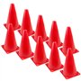Fousenuk 10 Pièces Cônes de Signalisation 18cm