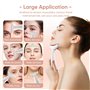 Appareil Massage Anti Rides Visage: 6 modes 7 LED Masseur Facial Double Menton Lifting Électrique 4 niveaux d'intensité - 42°C A