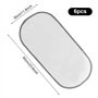 Lot de 6 Matelas à Langer Portables en Pur Coton imperméable, Alèses pour Bébé Douces et Étanches pour Table à Langer (30 x 60 c