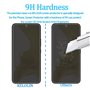 KELOLIN [2 pièces] Anti Espion Verre Trempé Protection écran Pour Samsung Galaxy S22/S23 5G 9H Dureté, Anti Rayures, Confidentia